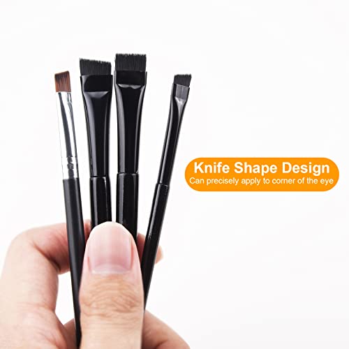 4-Pcs-Eyeliner-Brush-Kit-Fine-Angled-Eyeliner-Brush-Flat-Slanted-Thin-Eyebrow-Brush-Double-Ended-Angled-Eye-Brow-Brush-Concealer-Brushes-Synthetic-Bristles-Makeup-Tool