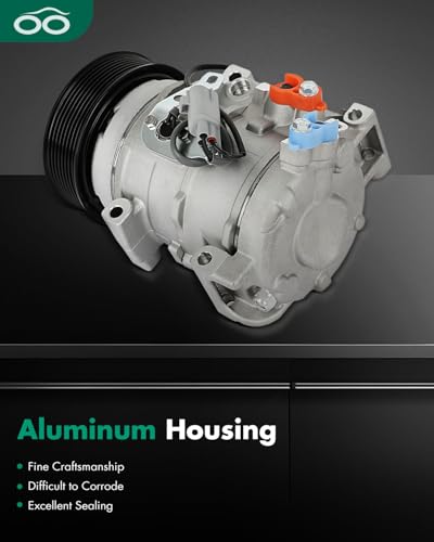Image of SCITOO AC Compressor fit for Lexus for GX460 4.6L 2010-2023 | Fast Cooling, Ultra Low Noise (≤72 dB)Air Conditioner Compressor with Clutch, Easy Installation, 883200C150 883206A320