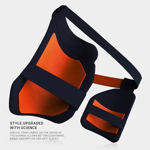 moonwalkr Thigh Guard 2.0 Cricket Blue - Image 4