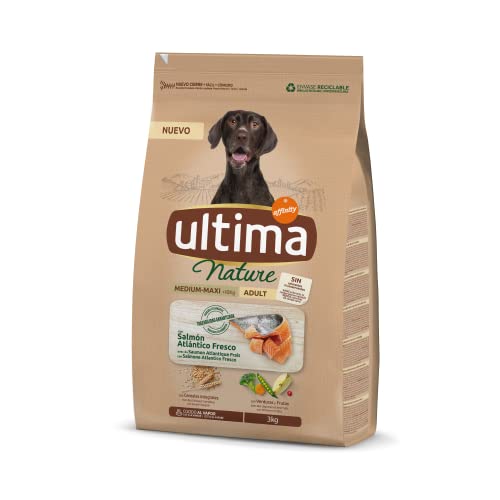 Ultima Nature Pienso para Perros Medium Maxi con Salmón - 3kg