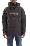 Anorak Napapijri Herren Skidoo 1 Jacke, Grau (Dark Grey Solid 198), Large