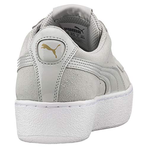 PUMA Puma Women Vikky Platform Low-Top Sneakers, Grey (Gray Violet-Gray Violet 03), 8 UK (42 EU)