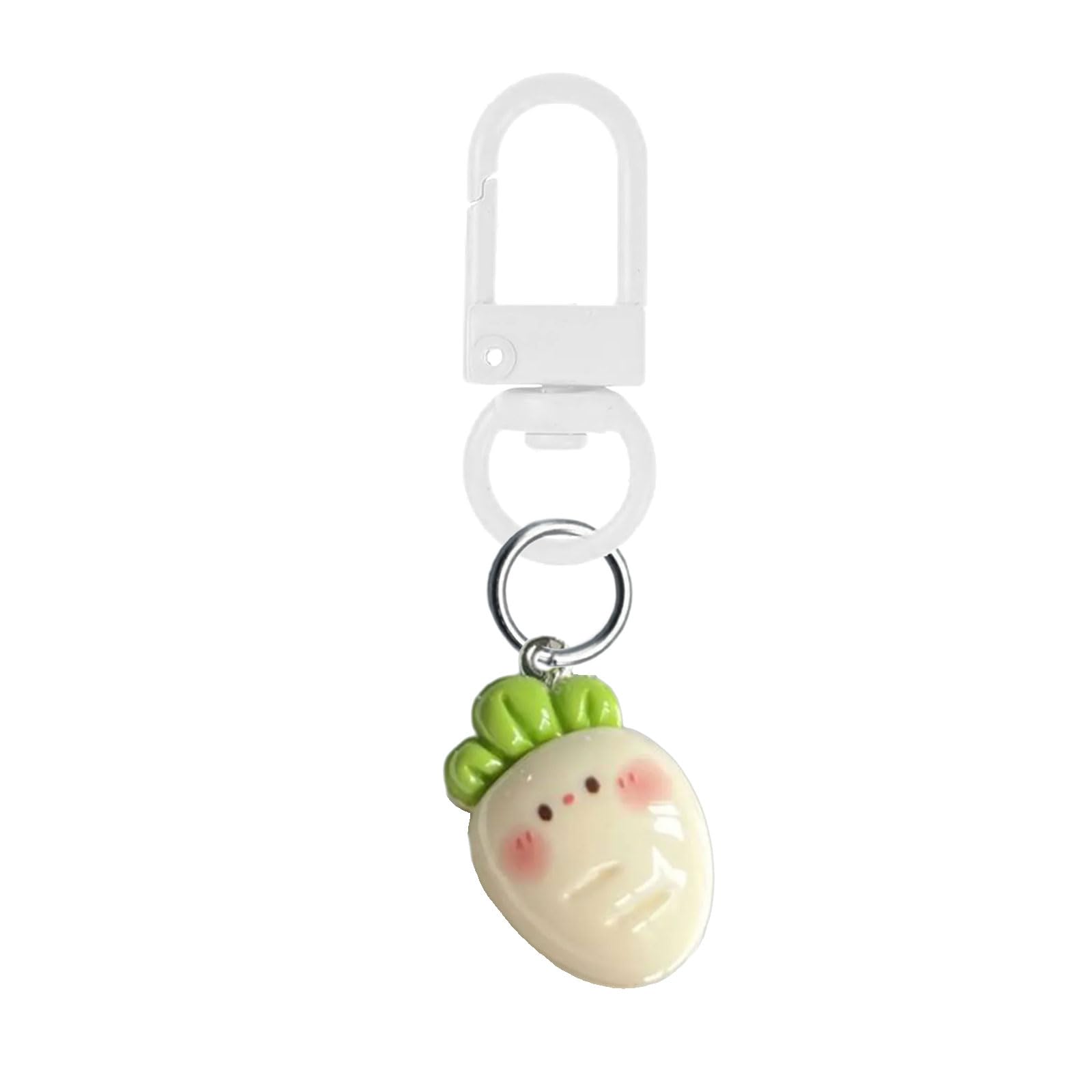 Yazhuq Adorable Vegetable Charm Keychain Lovely Styles Lovely Accessory For Girls Backpack