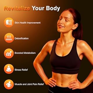 HyberVital Sauna Box, Portable Steam Sauna for Home, Large Sauna Tent with 3.0L Steamer for Full Body SPA, Easy Assembly Quick Heat-Up Sauna Experience