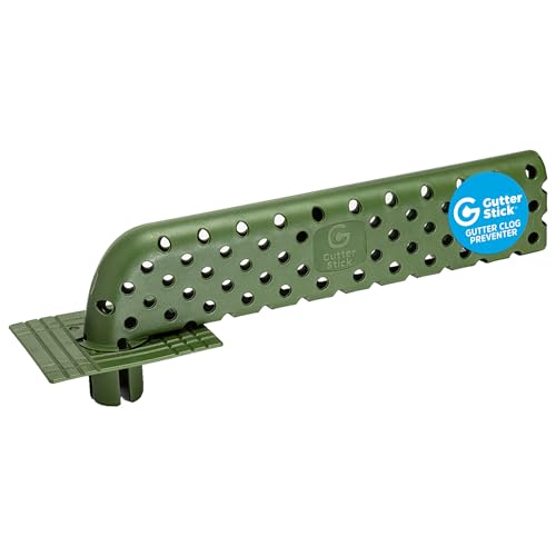 Gutter Stick Downspout Guard - Prevents Clogs, Overflows & Water Damage - Universal Fit for All Gutters - Easy No-Tool Install - Weatherproof & Durable - Keeps Debris Out, Water Flowing - 1 Pack