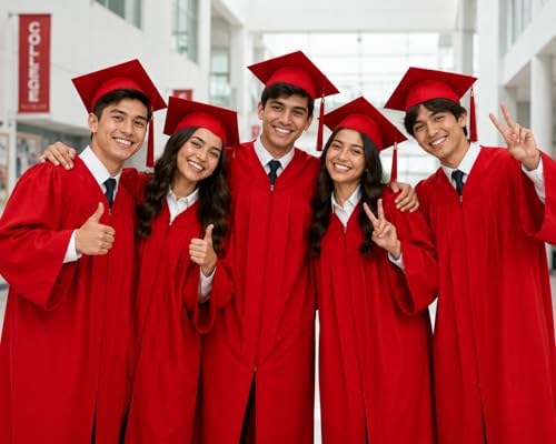 Image of graduation gown for adult convocation gown for boys & girls fancy dress competition