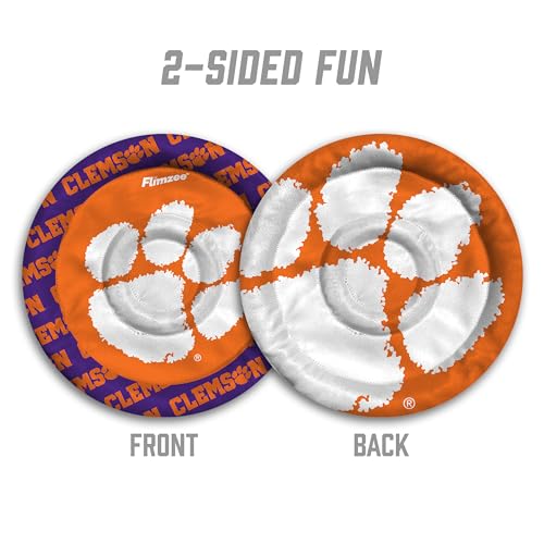 Image of YouTheFan NCAA Clemson Tigers Flimzee Bean-Bag Flying Disc