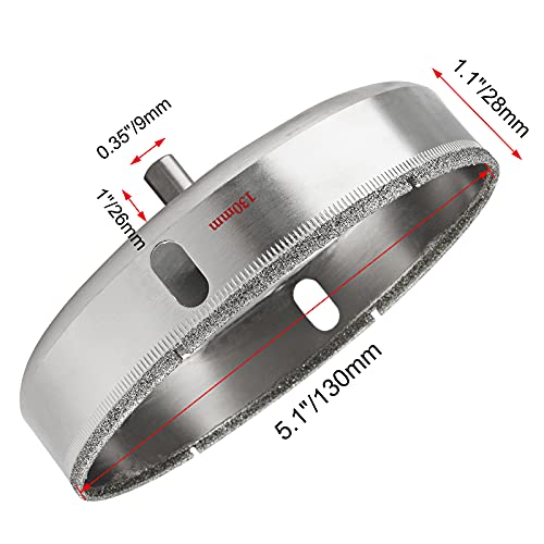 Image of Luomorgo 130mm /5 1 /8 inch Diamond Hole Saw