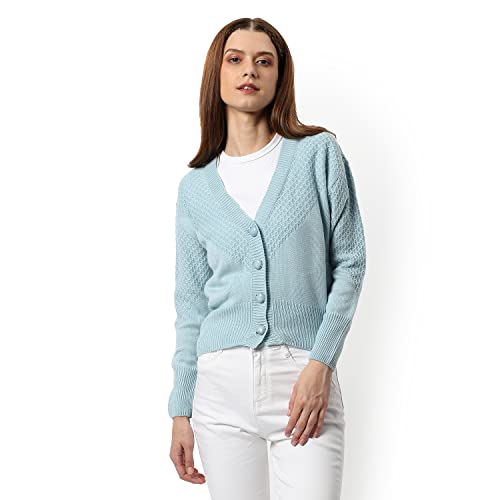 Image of PINACOLADA Women's Zip-Front Hoodie with Contrast Drawstring for Casual Wear | Hooded Neck | Long Sleeve | Zipper Closure | Cotton Sweatshirt Crafted with Comfort Fit for Everyday Wear