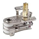 Niceminiwall Thermostat-Regler für Elektroofen, 10 A, 16 A, mit 270 Grad Drehwinkel, Metall-Ersatzteil für Ofenreparatur (16 A)