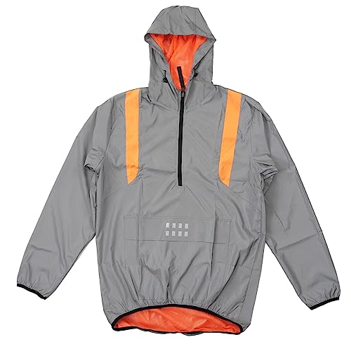 Chaqueta ciclismo Alomejor talla M naranja miniatura 7