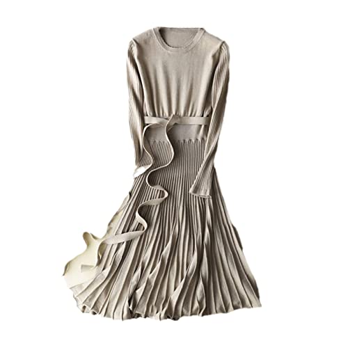 Jupe longue et pull tricot cachemire Kelsiop pour femme en taille L