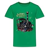 Spreadshirt Jim Knopf Und Die Wilde 13 Emma Teenager Premium T-Shirt, 146-152, Kelly Green