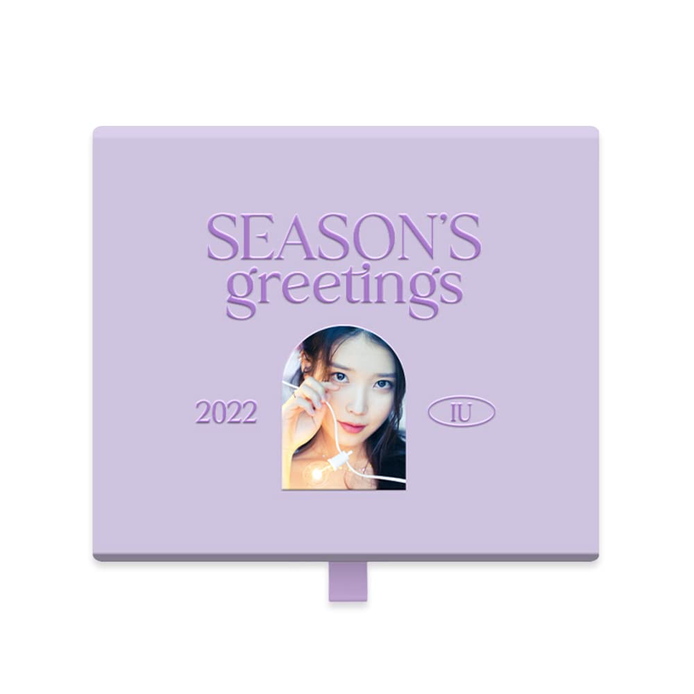 Amazon.com : GoodFair 2022 IU Season's Greetings Wood Display Album :  Office Products