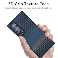 Sisyphy für Samsung Galaxy Z Fold 8 Ultra Hülle Aramid Carbon Faser Blau – Ansicht 5