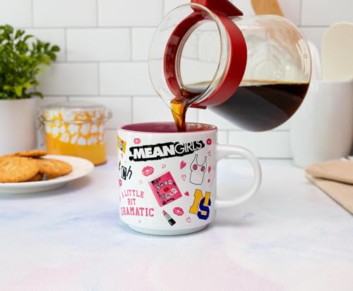 Taza de cerámica Silver Buffalo Mean Girls 13 oz miniatura 7