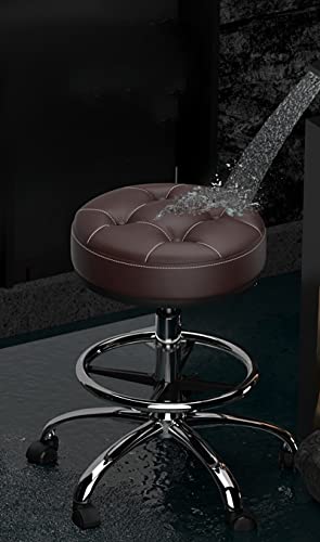 Chaise de spa médical et tatouage avec tabouret pivotant réglable à roulettes