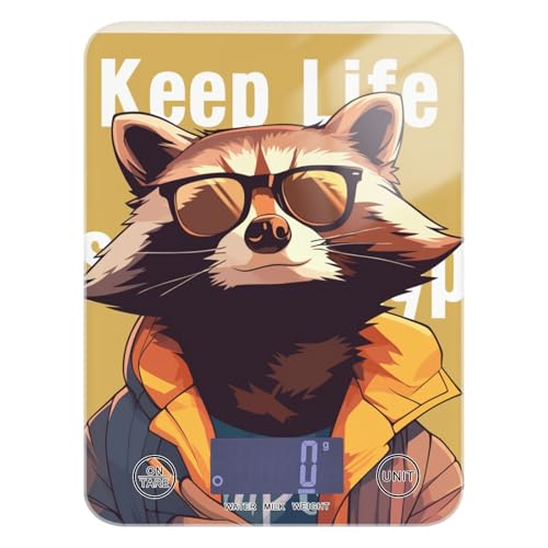 Simple Life: Báscula impermeable de mapache