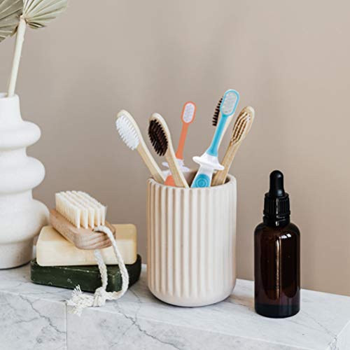 TOYANDONA 2 peças de escova de dentes de silicone para bebês, escova de dentes, escova de dentes de