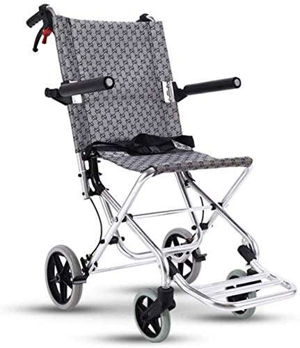 折りたたみ式歩行器、軽量超軽量車椅子、手持ち搭乗式旅行用車椅子、ブレーキとロックシステム付き折りたたみ式車椅子トロリー、高齢者と子供用歩行器、15