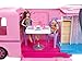 Barbie Camper Playset, DreamCamper Toy Vehicle with 50 Accessories Including Furniture, Pool & Slide, Hammocks & Fireplace