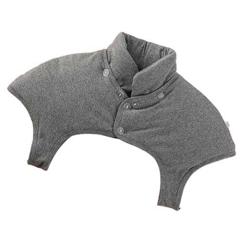 Hogvinnatil Cojín térmico para hombros y cuello, almohadilla térmica para cuello y hombros, calentador de cuello y espalda y hombros – acolchado para hombros con peso, calentador de cuello sin mangas