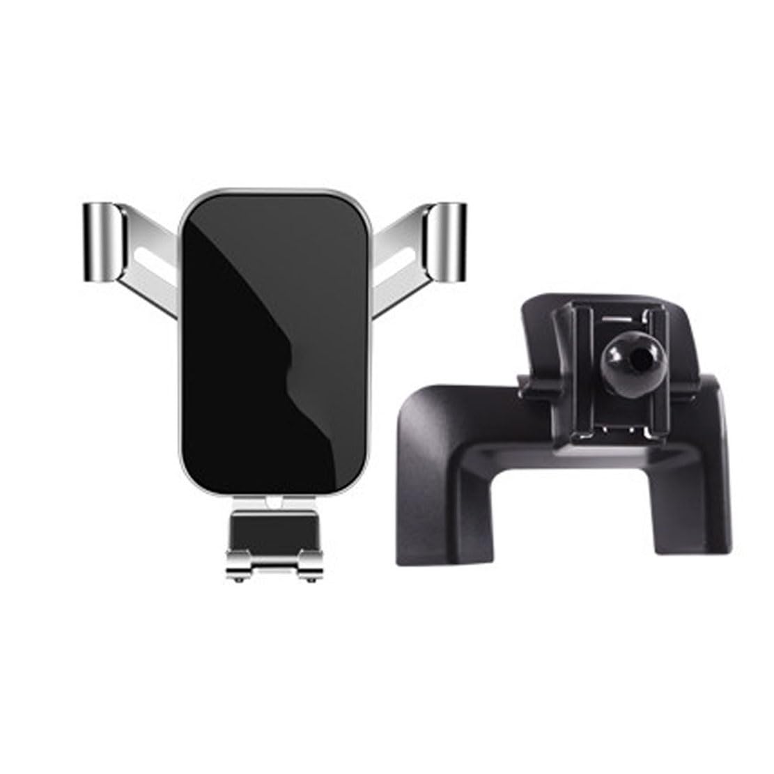 MSMDG Car phone holder,Compatible with Volvo S60 2020–2024,Auto Parts,silver