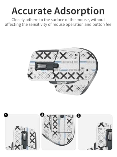 Grip Logitech MX Master 3S toergy : ruban adhésif élastique raffiné antidérapant - 3