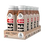 UFIT High 25g Protein Shake - Chocolate Flavour- Fat Free - No Added Sugar – Ready to Drink - 10 x 330ml (Packaging May Vary)