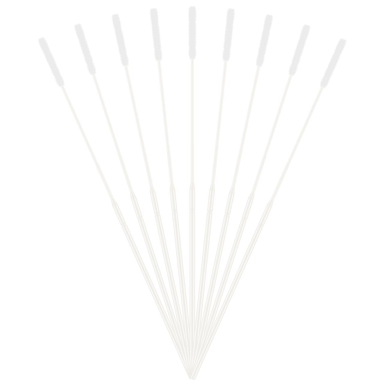 iplusmile Tamponi nasofaringei sterili, con punta in cotone, applicatori in nylon, 20 pezzi