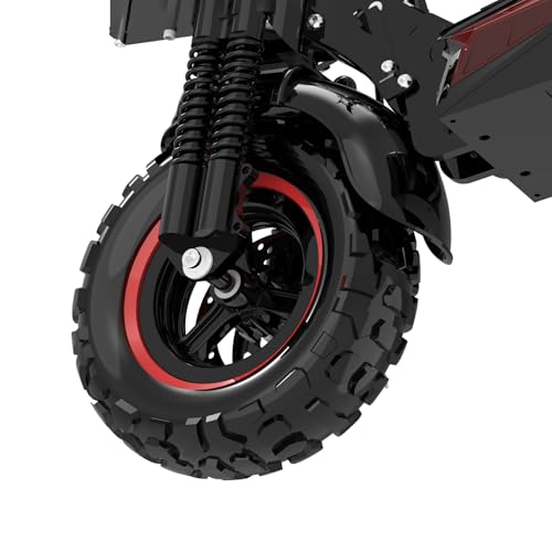 electric scooter for adults 1134 off road inflatable tire 48v 1821ah battery1200w motor all-terrain dual suspension electric scooter with seat double suspension 48v18ah-1200w-34mph
