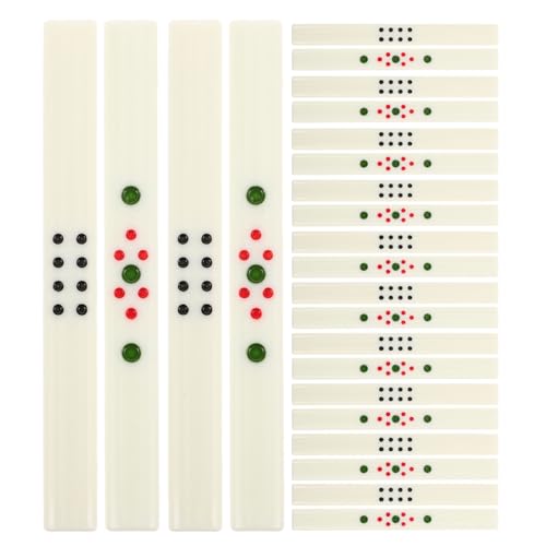 Set de 44 fichas y palos para puntuar Mahjong miniatura 1