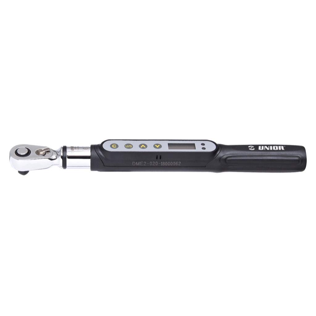 Unior Clé dynamométrique électronique pour vélo Noir/argenté 6,35 mm-266B Taille unique