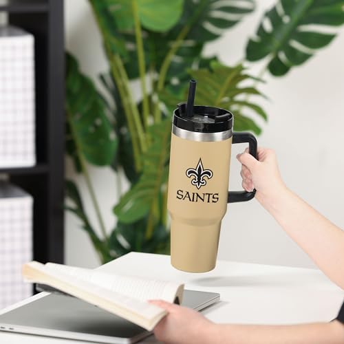 Image of FOCO NFL unisex-adult NFL Team Logo Insulated Travel Mug 40oz XL Tumbler
