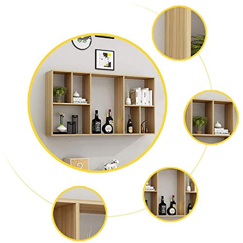 Qtt Floating Shelves Wall Shelf Floating Frame, Floating Shelf Wall Shelf Storage Rack Shelf Wall-Mounted Shelf Storage Rack Bedroom Shelves (Color : D, Size : 1006015Cm) #TOP1