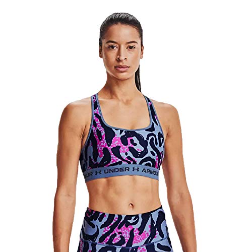 Image of Under Armour Cross-Back Mid Impact Bra