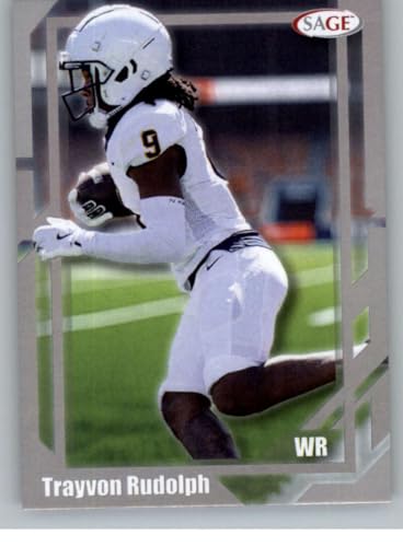 2026 Sage Retail Silver #48 Trayvon Rudolph Toledo Rockets Official College Football Card in Raw (NM or Better) Condition
