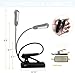 Book Light Reading Lights for Books in Bed with 3 Colors and 9 Brightness, LED Book Reading Light with Clip for Kids, USB Reading Light for Bed, Sofa, Music Stand, Office, Travel (Black Basic)