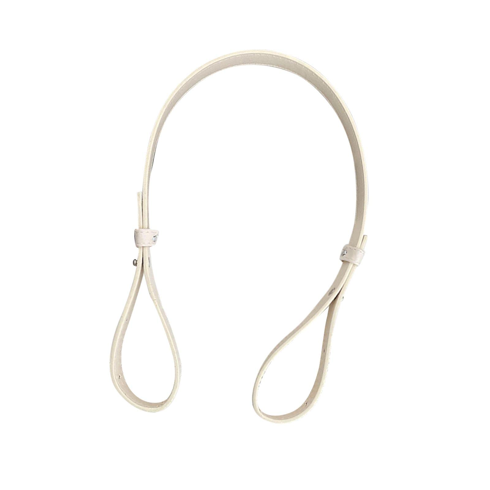 club bollywood PU Leather Shoulder Strap Short Straps for Tote Shoulder Hand White | Hand Accessories|Purses Strap—1Pcs-picture-11