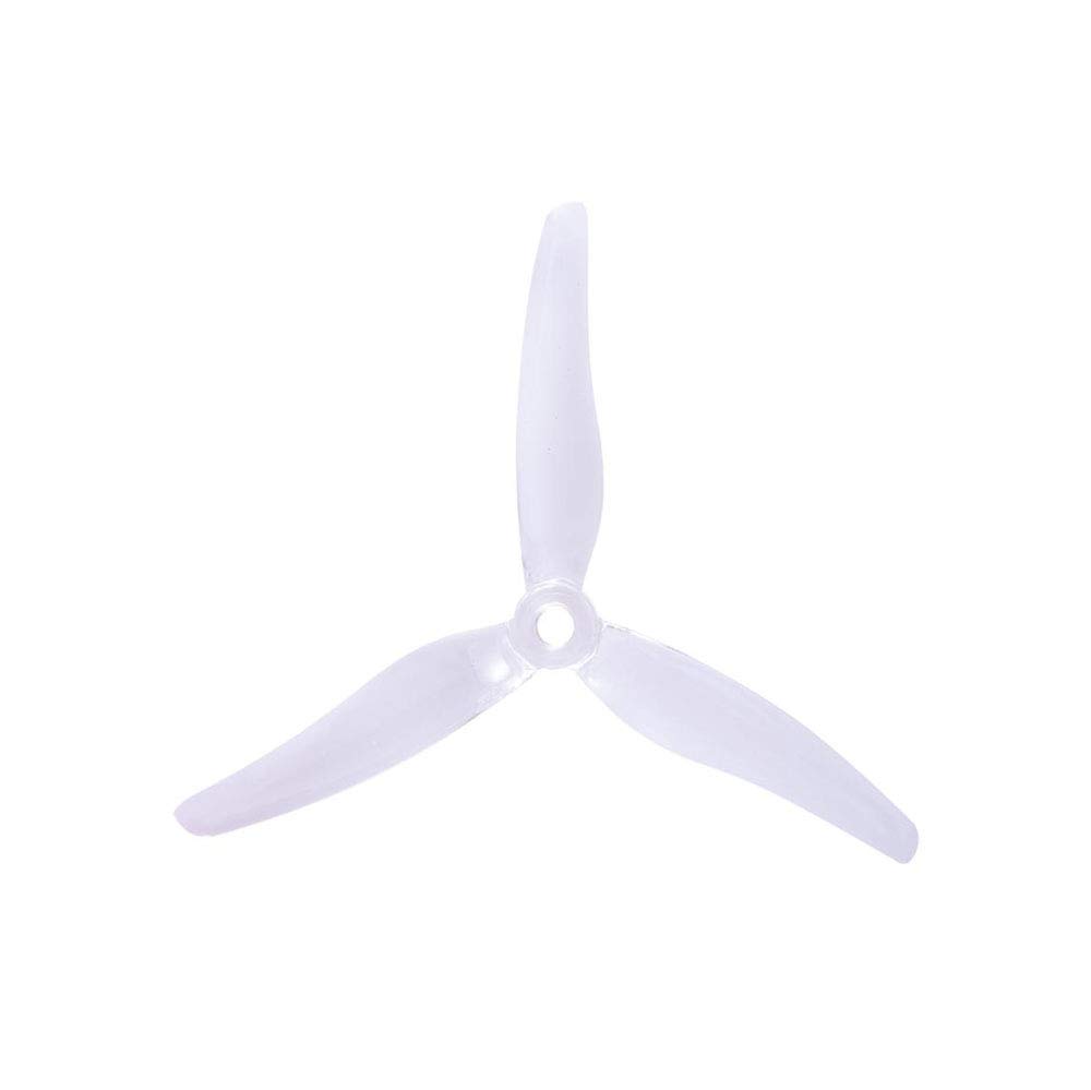 GemfanHurricane Durable 51433 3-Blade Propeller (Set of 4) - 5mm - Clear