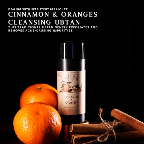Image of Old School Rituals Cinnamon & Oranges Cleansing Ubtan | Exfoliating Face Wash Powder | For Radiant & Clear Skin | 60g | Removes Dead Skin & Impurities | Infused with Natural Cinnamon & Orange Extracts