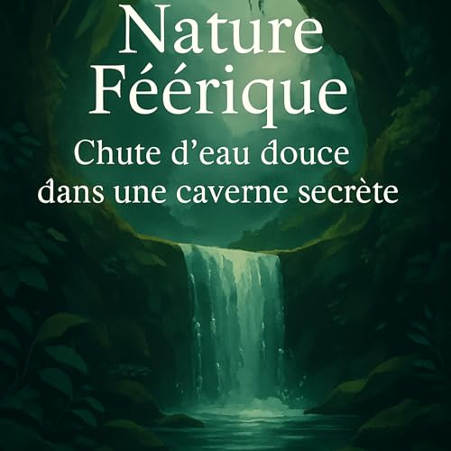 Page de couverture de 🌿 Nature Féérique – Chute d’eau douce dans une caverne secrète (6h de relaxation)