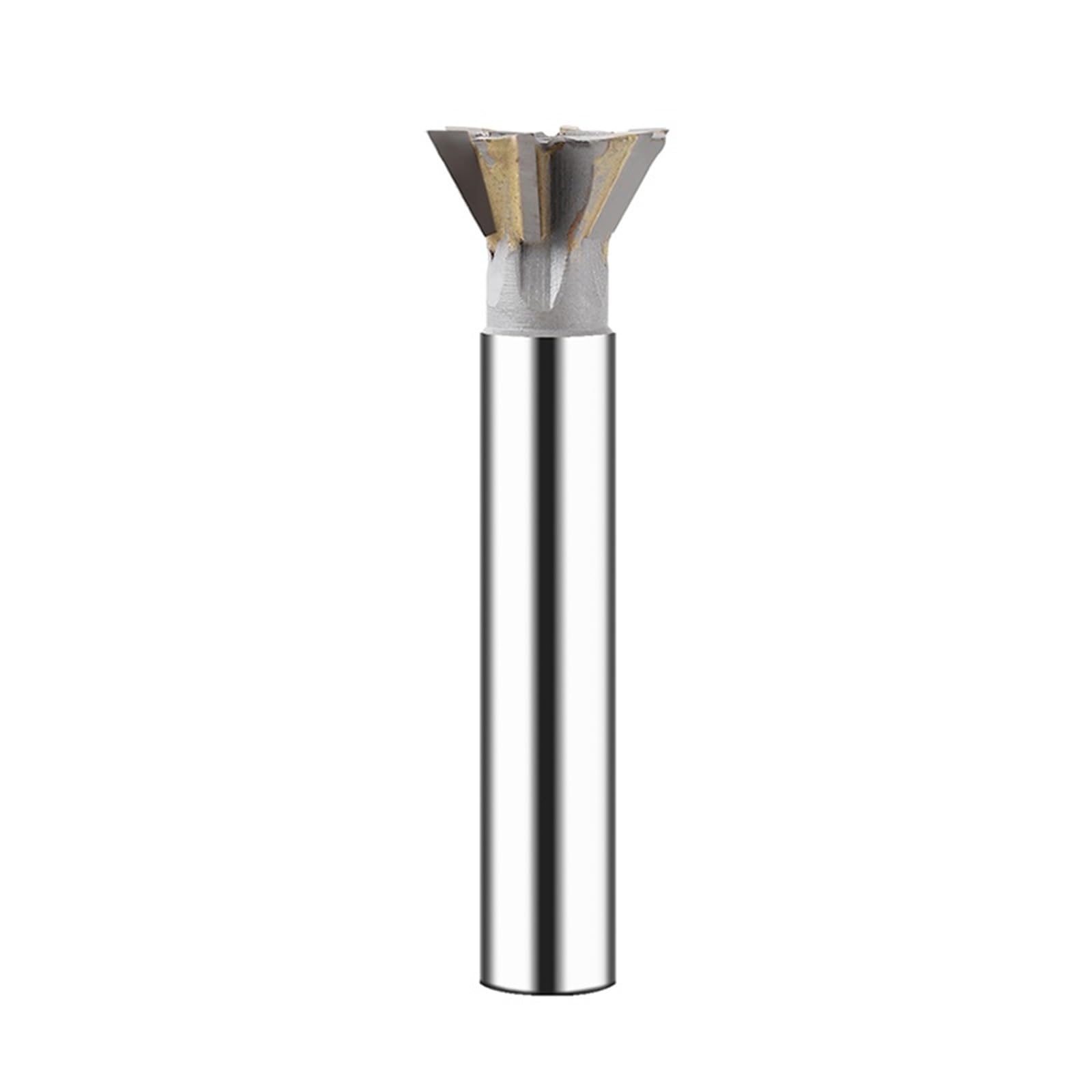 1 Uds YG8 fresado de Ranura de Cola de Milano 45/55/60 Grados vástago Recto de Acero de tungsteno Soldado fresado de aleación Dura 16-60mm(60 Degrees,45D-20d-6T)