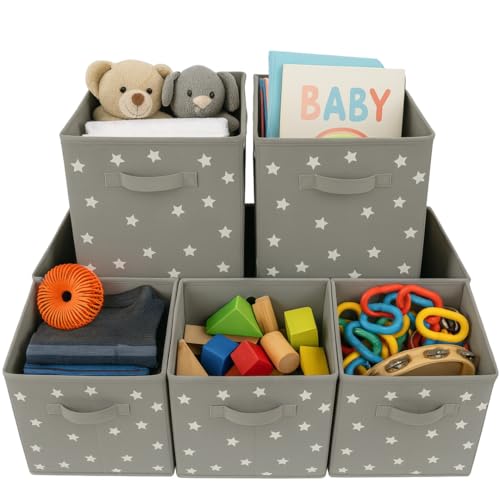 Lista de Cajas y arcones de almacenaje los 10 mejores. 44 BREEZEE Cajas de Almacenamiento, Set de 8 Cubos de Organización Hogar, Organizadores de Closet, Librero Organizador, Cajas de Almacenamiento, Ideal para Ropa, Juguetes, Libros,...