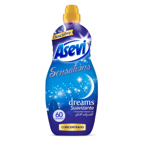 Adoucissant concentré Asevi Sensations Dreams 60 doses Bleu Cover