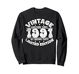 Photo Gallery vintage awesome since 1991 | funny 33rd birthday 33 year old felpa Photo Gallery vintage awesome since 1991 | funny 33rd birthday 33 year old felpa