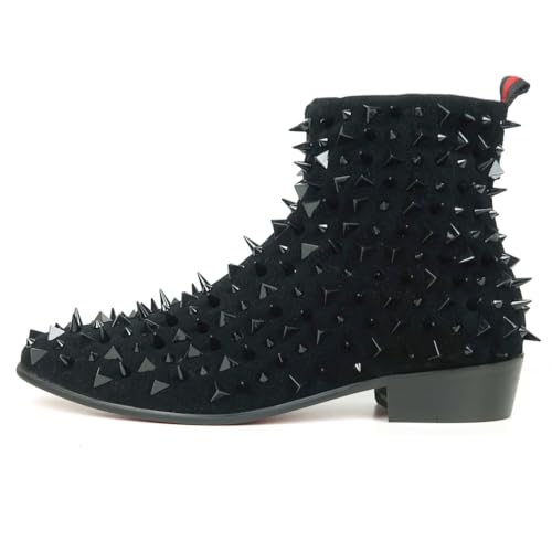 FI-7527 Spike Boot with Side zipper2