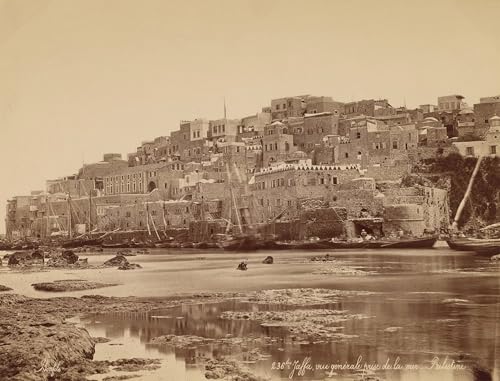Pintura mural en lienzo de Jaffa por Félix Bonfils, ideal para decorar tu dormitorio de 60x90cm