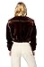 [BLANKNYC] Womens Jacket, & Luxury Clothing Faux Fur Cropped Bomber Jacket Comfortable Stylish Coat, Self Care, Large-X-Large US