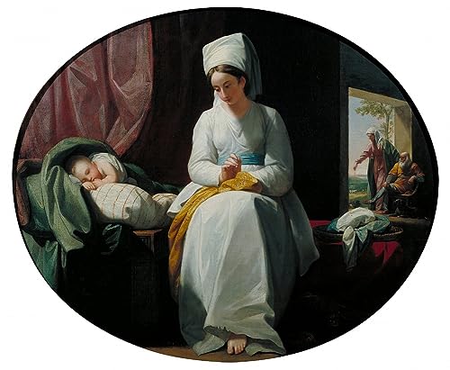 Impressions d'art mural l'âge d'or Benjamin West grand tableau chambre